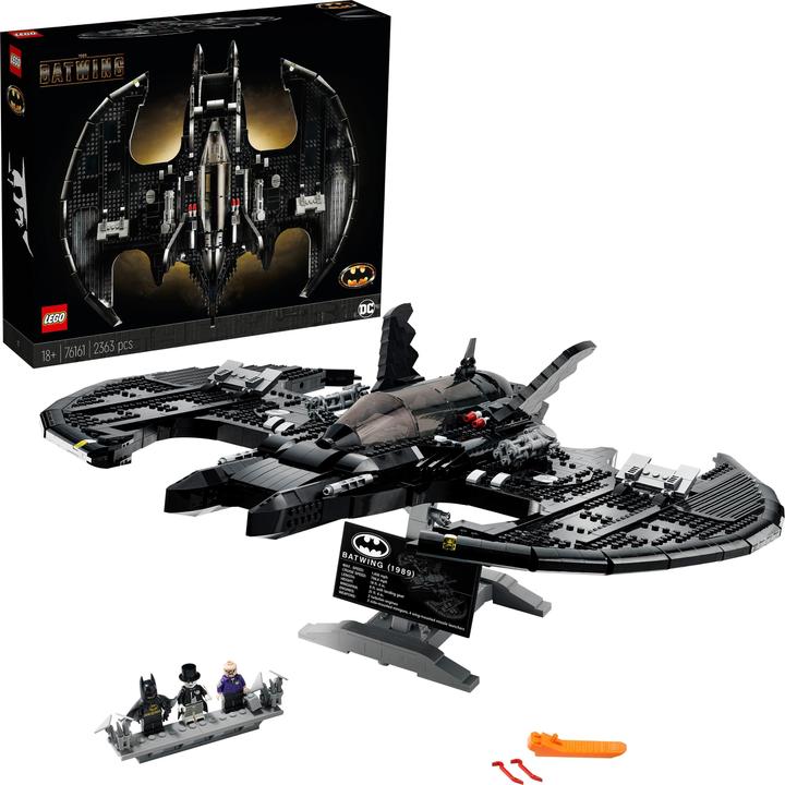Actual product image LEGO 1989 Batwing (76161, LEGO DC, LEGO Rare Sets)