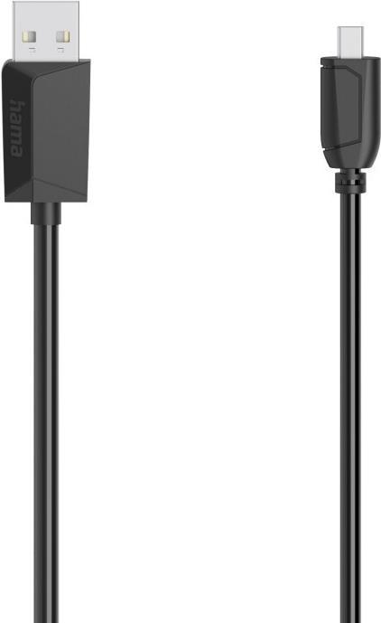 Produktbild Hama Mini-USB-Kabel, Mini-B8-Stecker, USB 2.0, 480 Mbit/s, 1,50 m (1.50 m, USB 2.0)