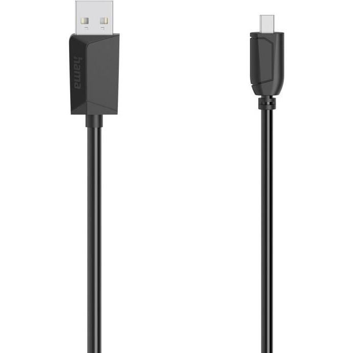 Hama Mini-USB-Kabel, Mini-B8-Stecker, USB 2.0, 480 Mbit/s, 1,50 m (1.50 m, USB 2.0), USB Kabel