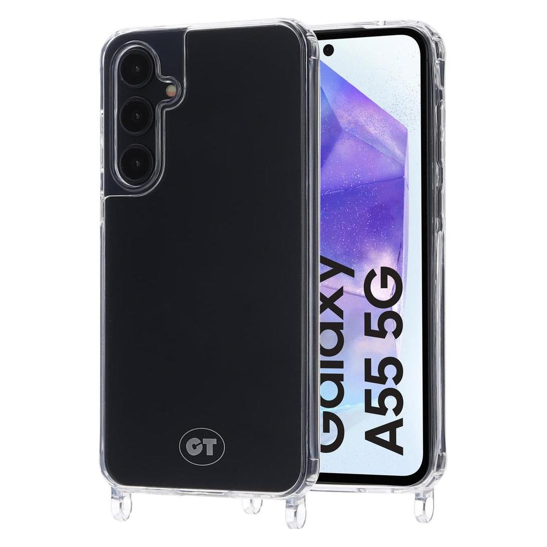 Casetastic Base Case Samsung Galaxy A55 Clear (Samsung Galaxy A55), Smartphonehoes, Transparant