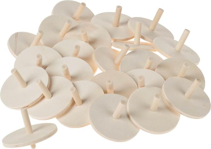 Produktbild Colorations Holzkreisel, 24er-Set