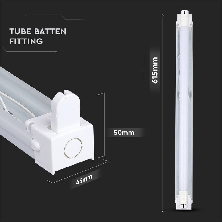 Image du produit V-TAC VT16010 1x60cm Fixation des lattes