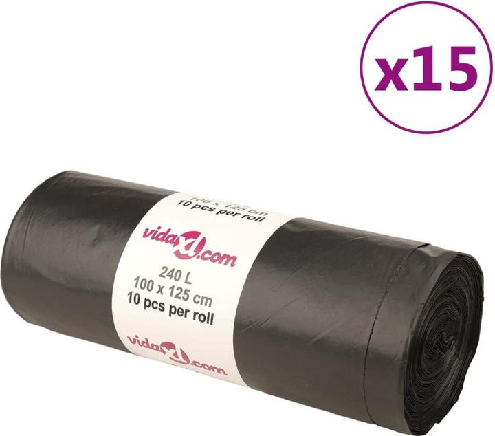 Produktbild vidaXL Müllsack (15x, 240 l)