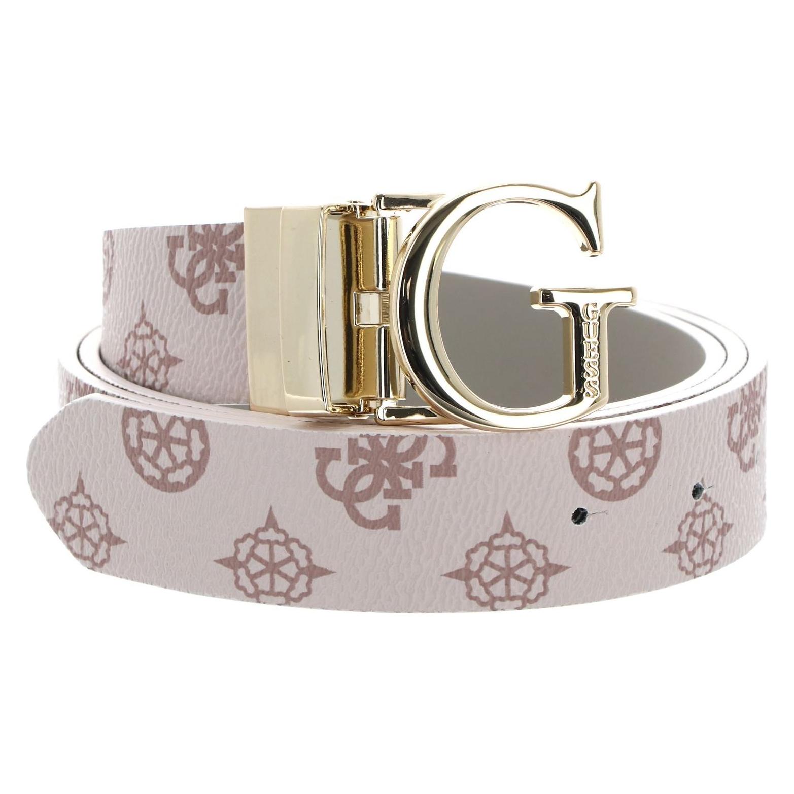 Guess, Damen, Gürtel, Masie Adjustable & Reversible Pant Belt, Rosa, (95)