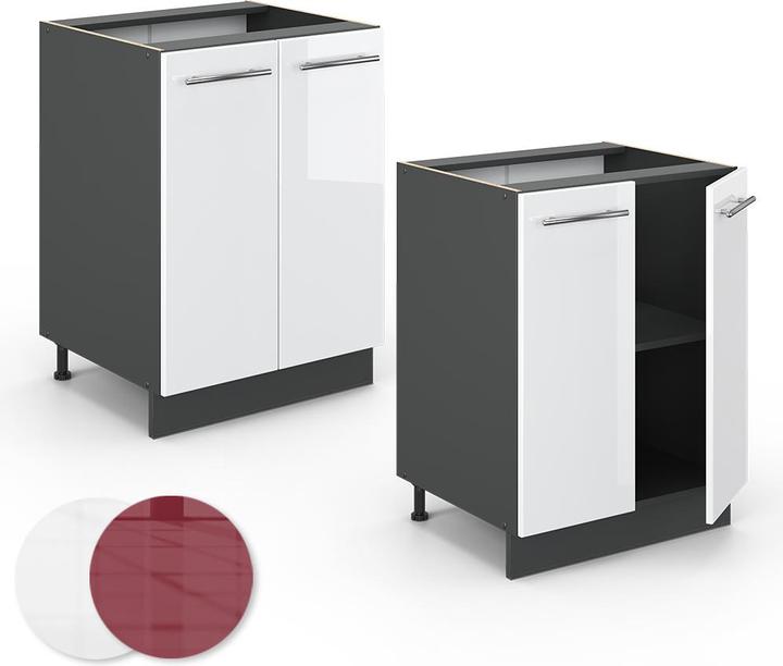 Actual product image Vicco Küchenunterschrank Fame-Line (60 x 60 x 81.5 cm)