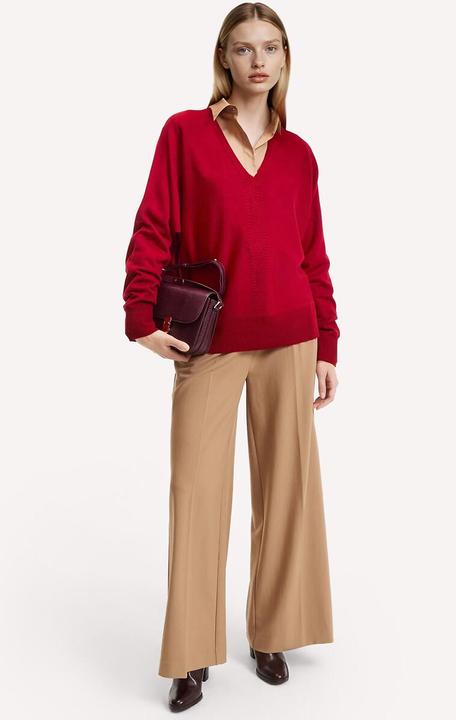 Produktbild Anne Weyburn V-Ausschnitt-Pullover aus Feinstrick (M)