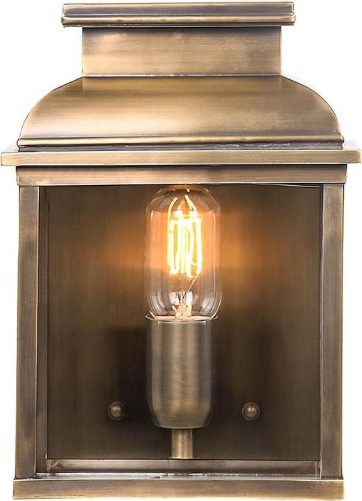 Actual product image Elstead Lighting Old Bailey outdoor wall light E27 aged brass IP44 (E27)