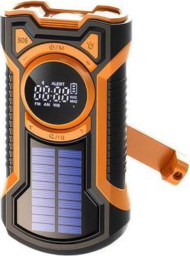 Produktbild Xtorm 5000 mAh Emergency Radio with Solar Panel, black/orange (AM, FM)