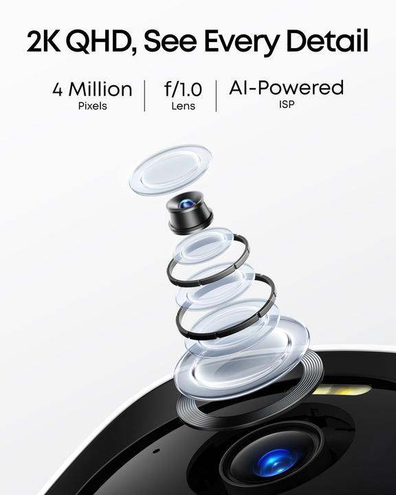 Actual product image eufy Anker EufyCam 4x E40 sikkerhedskamera (HomeBase S380) (2560 x 1440 Pixels)