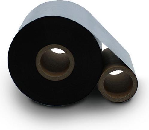 Produktbild Helvetikett Thermotransfer Farbband Wachs/Harz 78 mm x 450 m (7.80 cm, Schwarz)