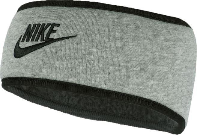 Nike grey fleece headband for the club