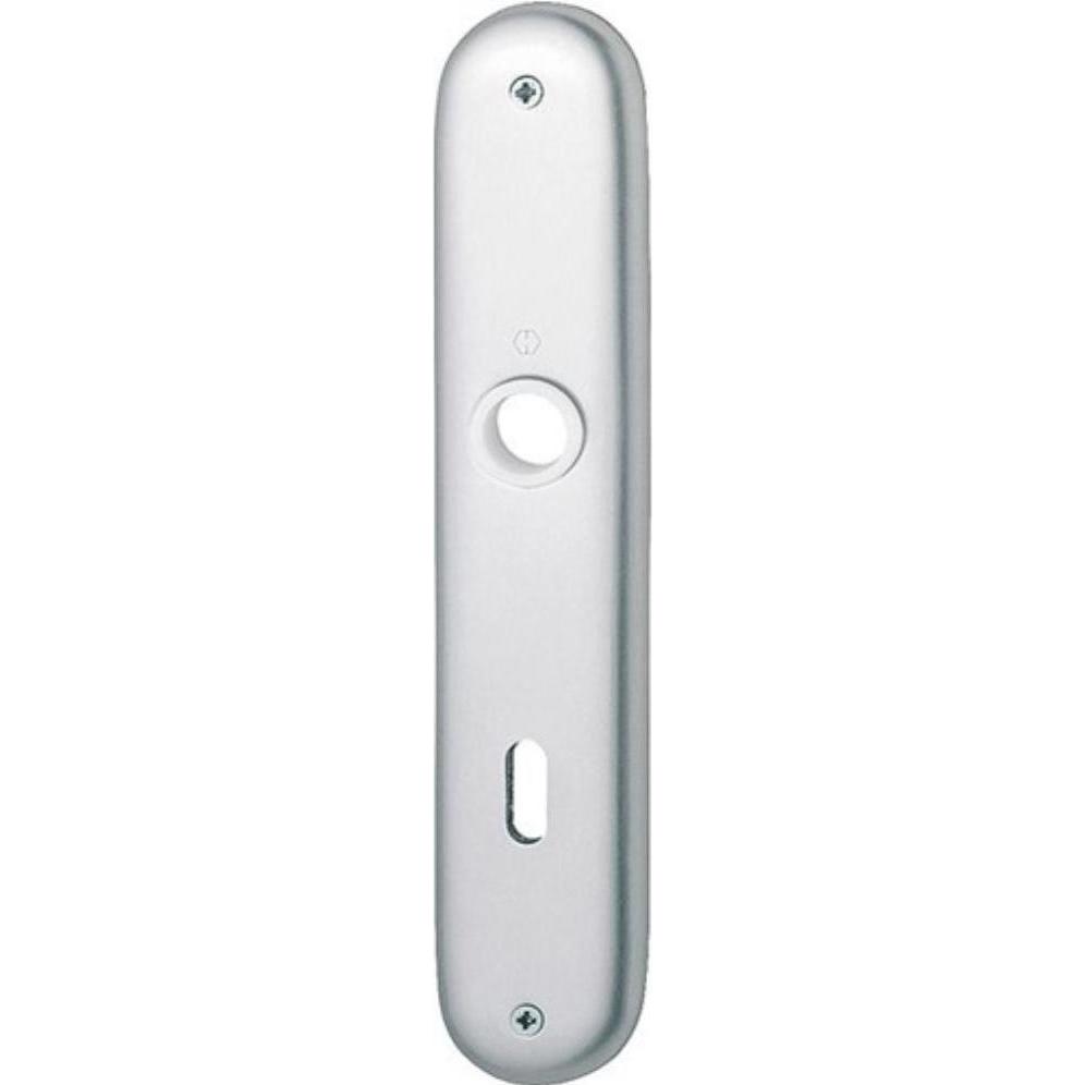 Hoppe, Türgriff + Fenstergriff, Langschildpaar 273P F1 / naturfarbig F1 BB 72 mm (Türschild)