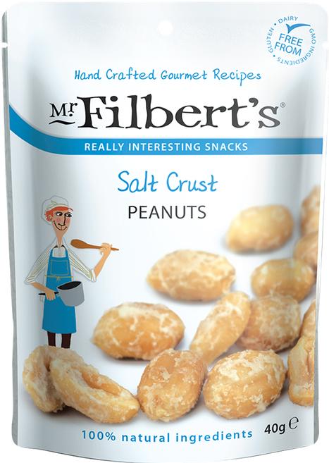 Actual product image Mr. Filbert's Salt Crust Peanuts (40 g)