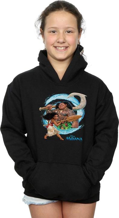 Immagine prodotto Disney Moana And Maui Wave Felpa con Cappuccio Ragazze (128)