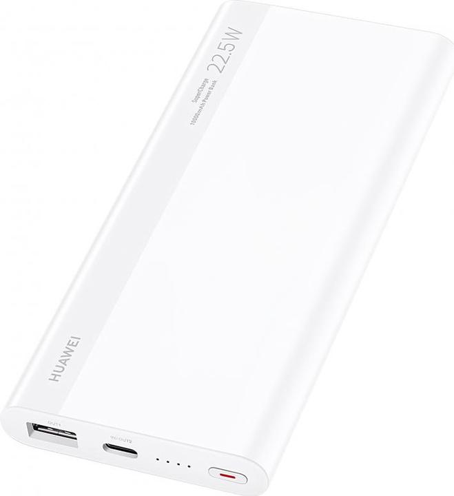 Immagine prodotto Huawei SuperCharge PowerBank 10000 mAh - bianco (10000 mAh, 22.50 W, 37 Wh)