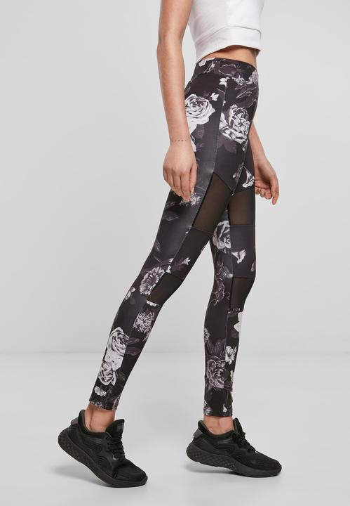 Produktbild Urban Classics Ladies Tech Mesh AOP Leggings (3XL)