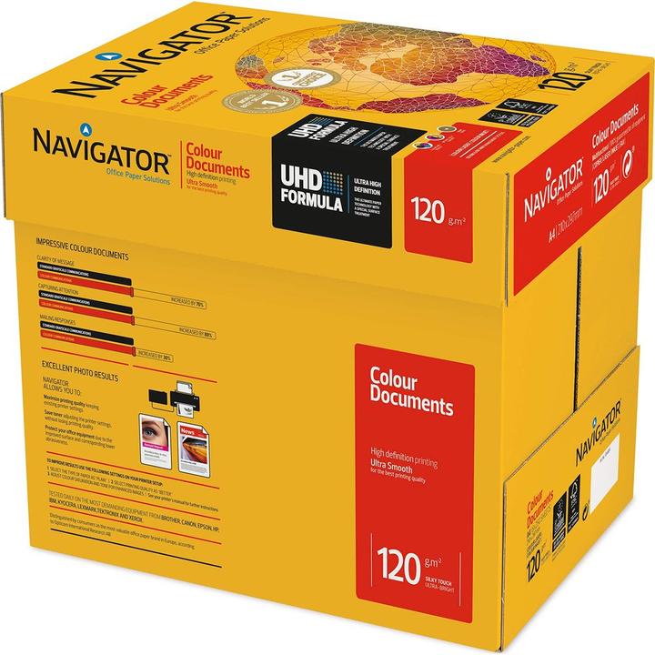 Produktbild Navigator Colour Documents (A4, 2000 Blätter, 120 g/m²)