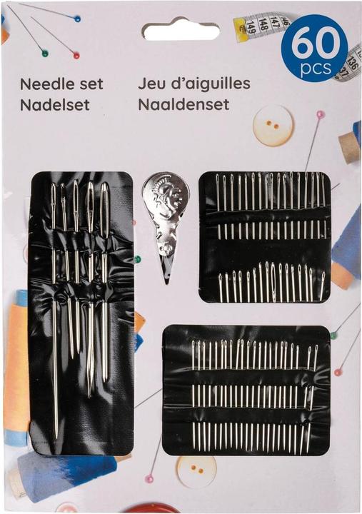 Actual product image Sewing needles 60pcs