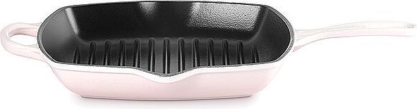 Image du produit Le Creuset Poêle à griller carrée SIGNATURE Shell (Poêle à grillades, Fonte)