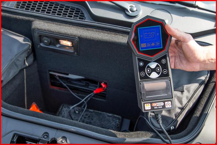 Actual product image KS Tools 12V / 24V battery and charging system tester