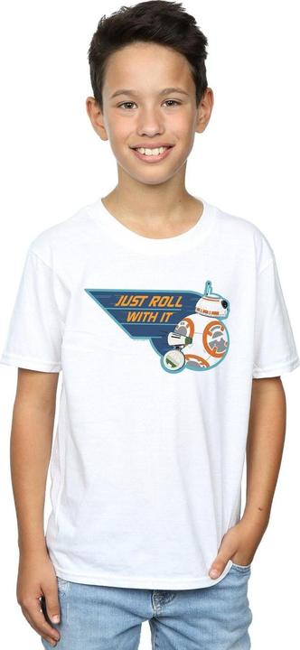 Produktbild Star Wars DO & BB8 Just Roll With It TShirt Jungen (140, 146)