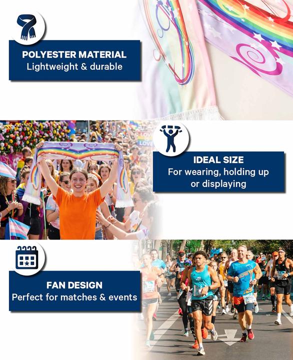 Produktbild Stride LGBTQ Schal