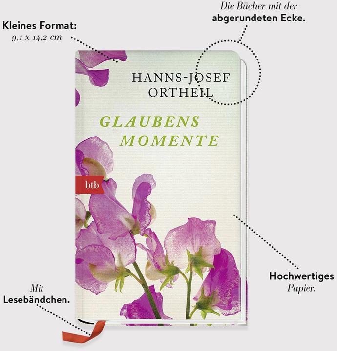 Produktbild Glaubensmomente (Deutsch, Hanns-Josef Ortheil, 2016)
