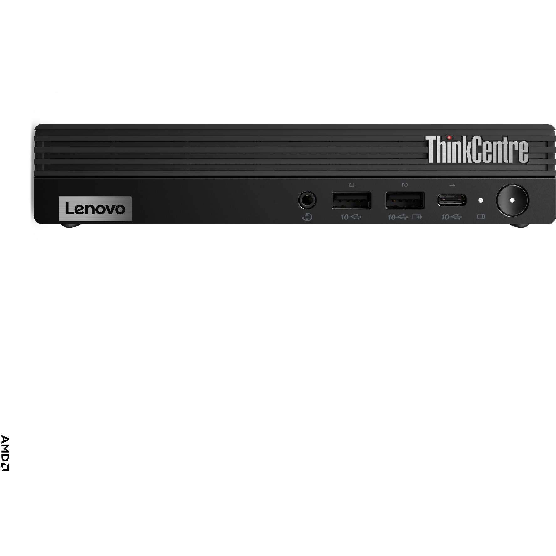 Thumbnail - Lenovo ThinkCentre M75q Gen 5 (AMD Ryzen 5 8500GE, 16 GB, 512 GB, Radeon 740M), PC, Schwarz