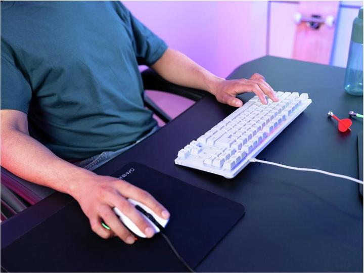 Produktbild Trust GXT833W Thado TKL - Hintergrundbeleuchtung - white (DE, Kabelgebunden)