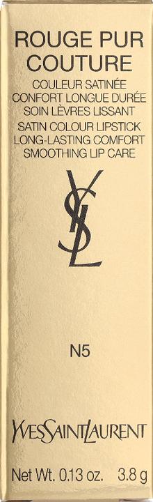 Actual product image Yves Saint Laurent Rouge Pur Coutur N5 3.8 g (Dark red)