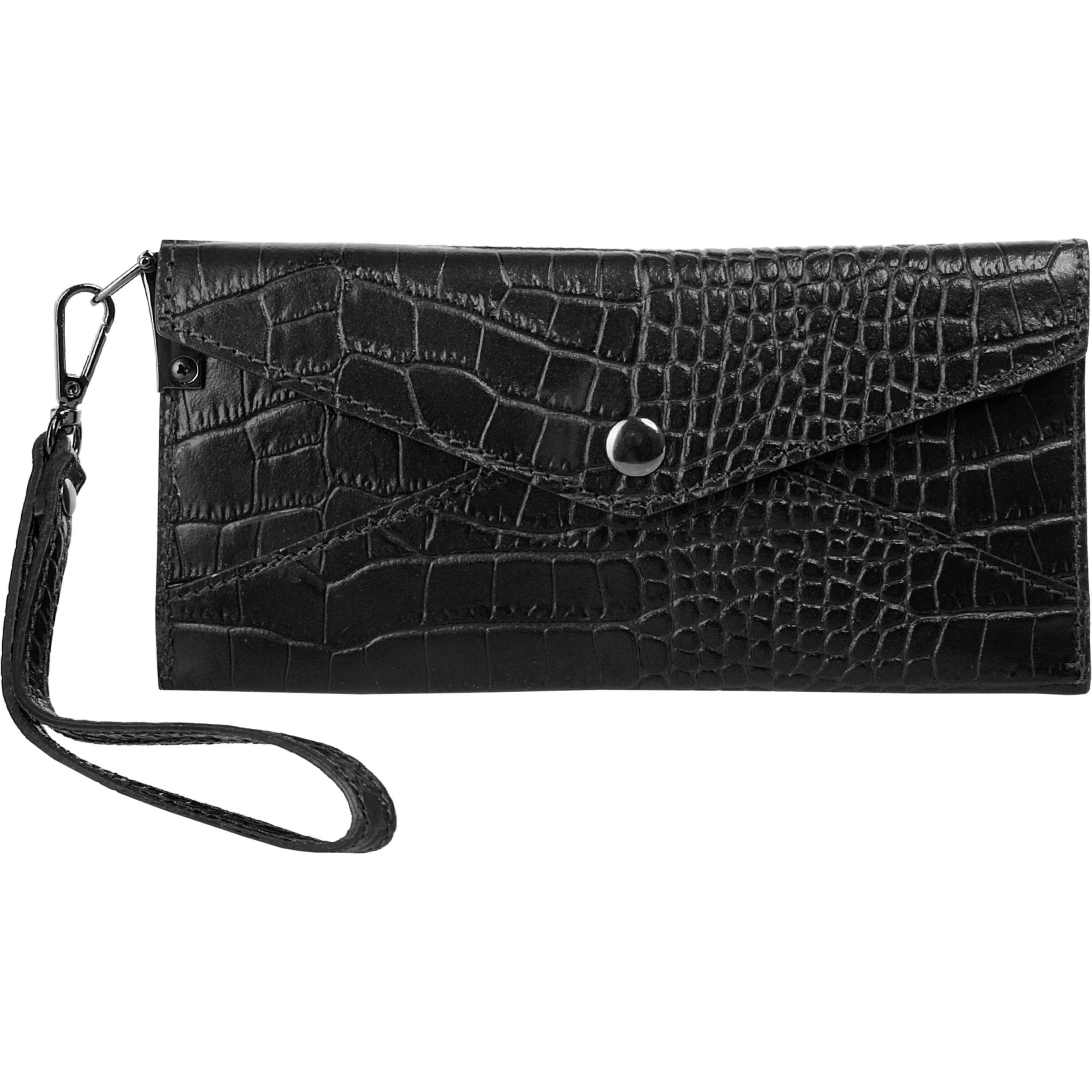 Cluty, Handtasche, Abendtasche, Schwarz