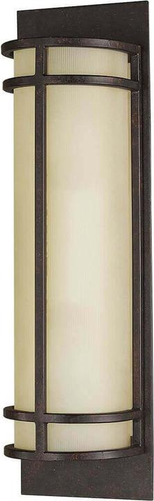 Actual product image Elstead Lighting Fusion wall light E27 double Grecian Bronze (E27)