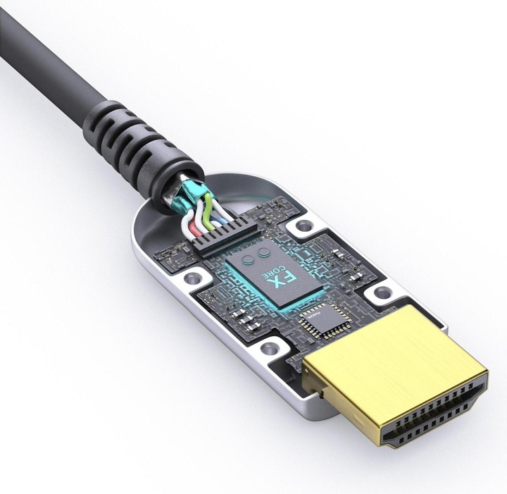 Actual product image FiberX HDMI (Typ A) — HDMI (Typ A) (20 m, HDMI)