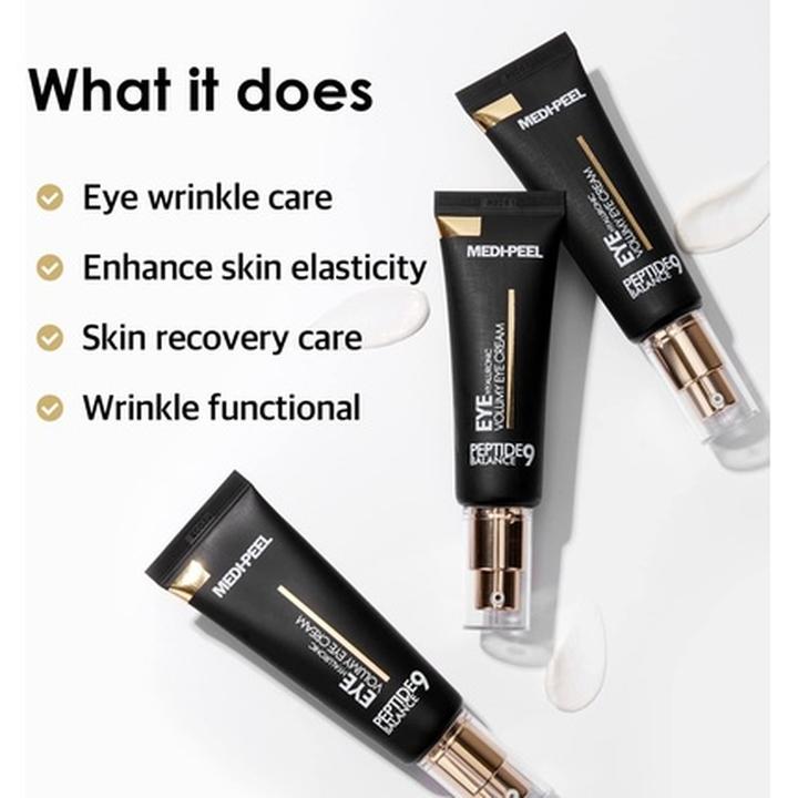 Produktbild Medi-Peel Peptide9 Hyaluronic Volumy Eye Cream (Augenpflege Crème, 40 ml, Tag + Nacht)