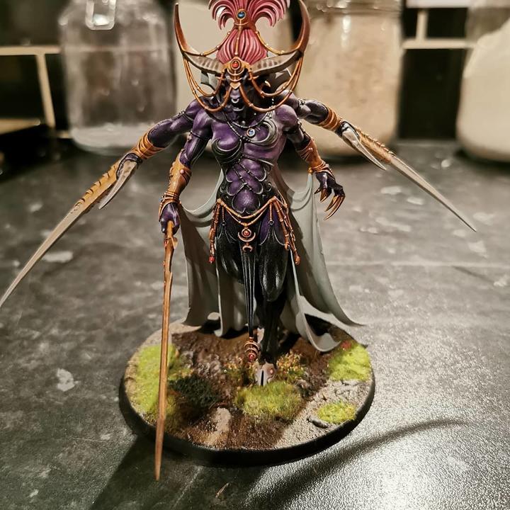 Actual product image Games Workshop Warhammer 40k & AoS - Daemons of Slaanesh Keeper of Secrets (Plastic)