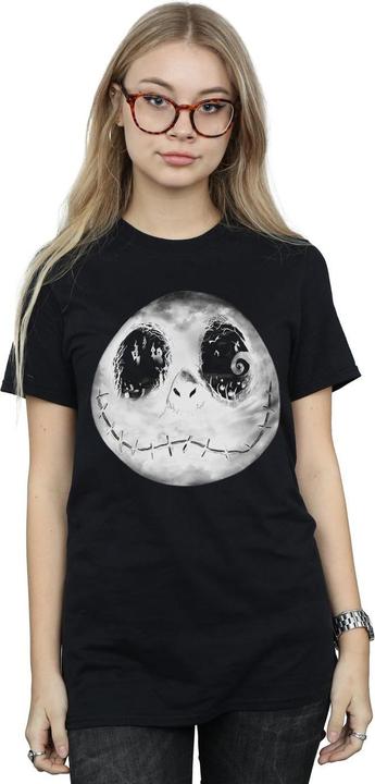 Immagine prodotto Disney Nightmare Before Christmas Jack Moon Face Maglietta Ampia Donna (XL)