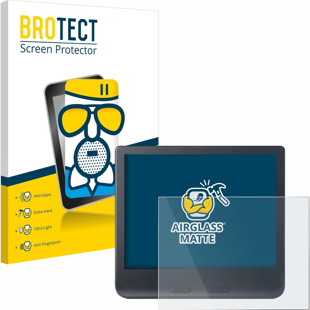 BROTECT AirGlass Panzerglasfolie Matt, eReader Zubehör, Grau