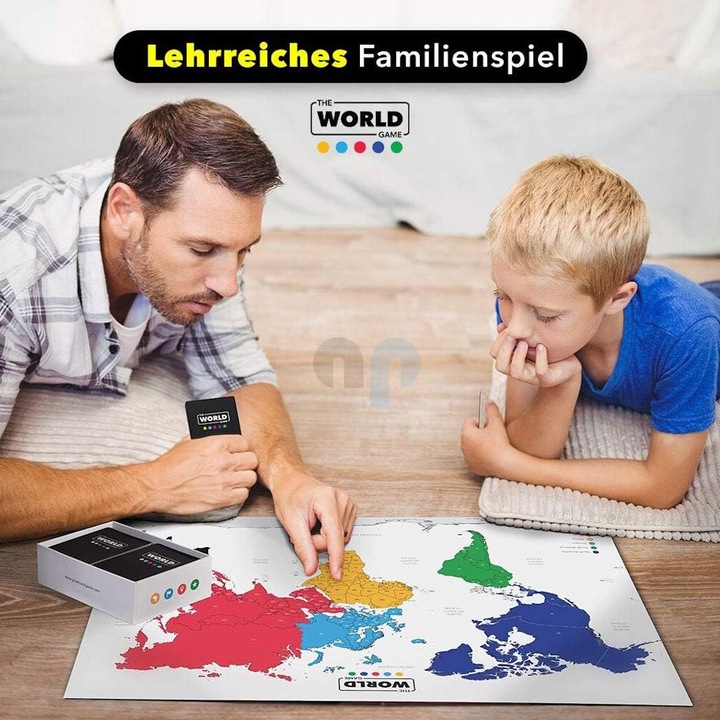 Immagine prodotto The World Game Il gioco di carte di geografia per eccellenza (Tedesco)