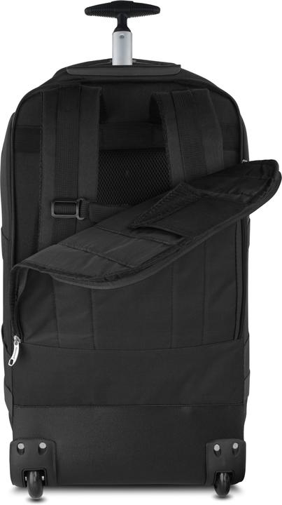 Actual product image Normani Reisetasche „Melano“ mit Rucksackfunktion und Regenüberzug Schwarz (60 l)