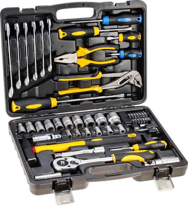 Topex Tool set 56 pcs. (38D224) (56 pieces)