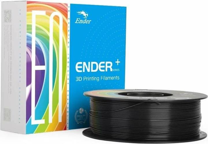 Image du produit Creality Filament PLA+ (PLA, 1.75 mm, 1000 g, Noir)