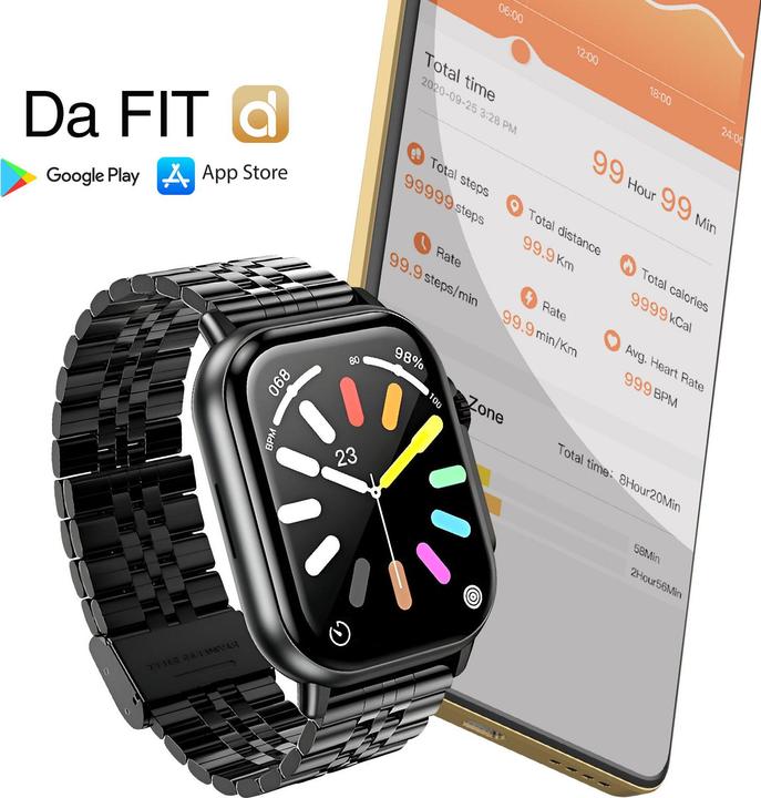 Image du produit Hoco Other Computer Accessory Smartwatch 2,02" TFT with call function DYD02 black (49 mm)