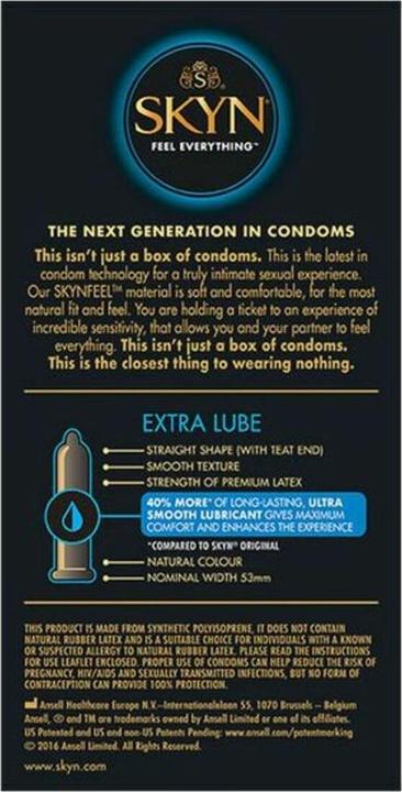 Image du produit Skyn Extra humide (10 pcs)