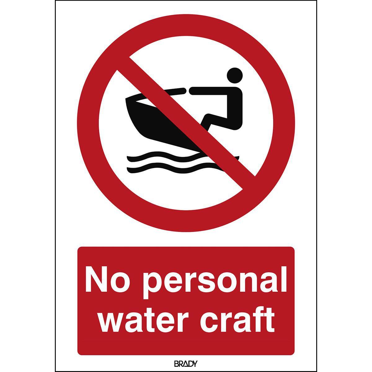 Brady, Sicherheitskennzeichnung, ISO Safety Sign - No personal