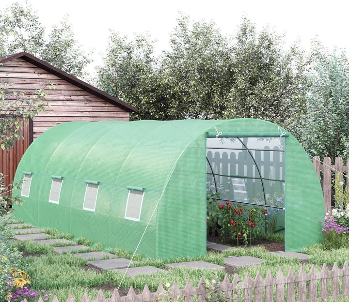 Actual product image Outsunny Tunnel Greenhouse