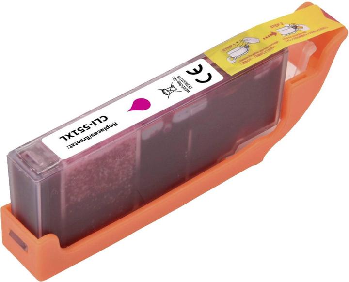 Produktbild Renkforce Tinte ersetzt Canon CLI-551 M XL (6445B001) Kompatibel Magenta RF-56 (M)