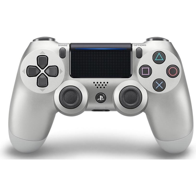 Sony DualShock 4 v2 Controller, Silver, PS4 (PS4), Gaming Controller, Silber