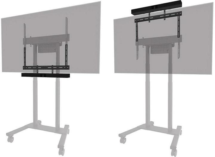 Actual product image Neomounts Videobar-Kit -10kg schwarz 43-110"/200x200-800x600mm (Ceiling, Ground, Table, Wall, 10 kg, 43" - 110")