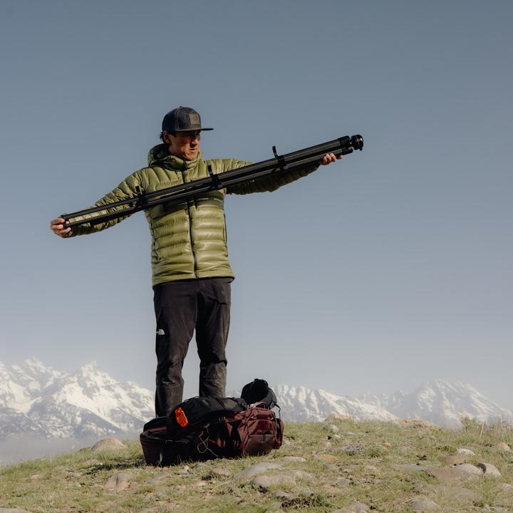 Produktbild Peak Design Pro Lite Tripod - Black (Carbon, Kunststoff, Metall)