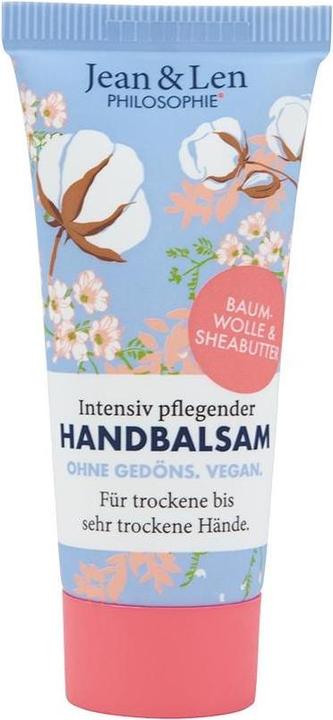 Jean & Len Handcrème Baumwolle/Sheabutter Reisegrösse 20 ml